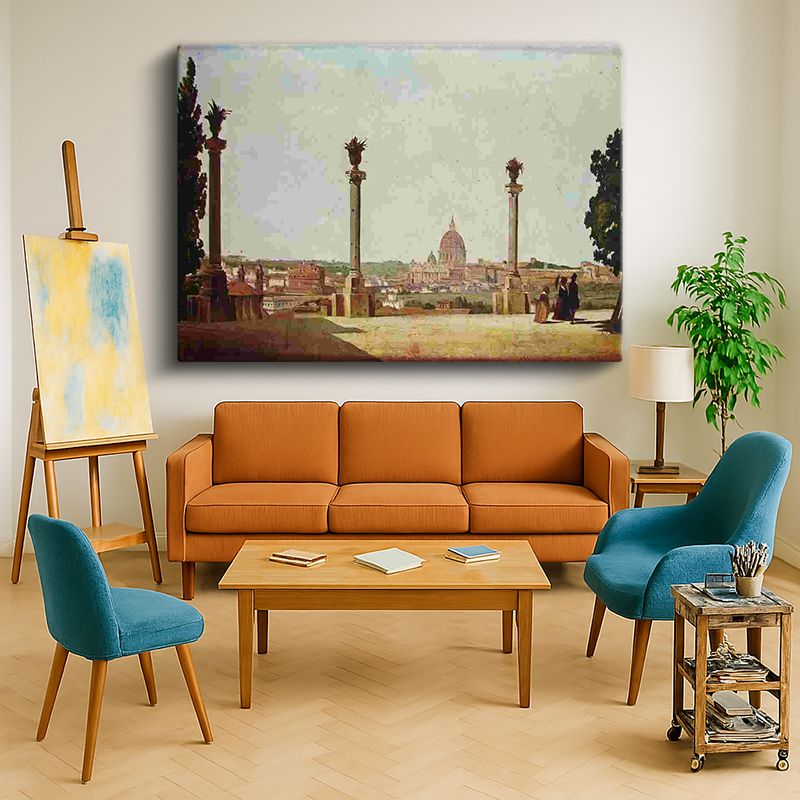 Ressam Kanvas Tablo 474